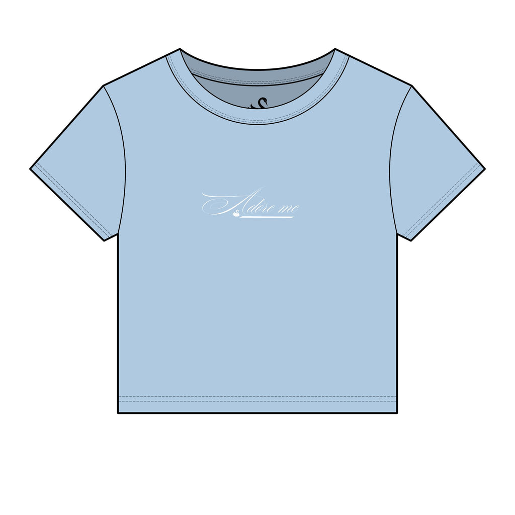 “Adore me” baby tee