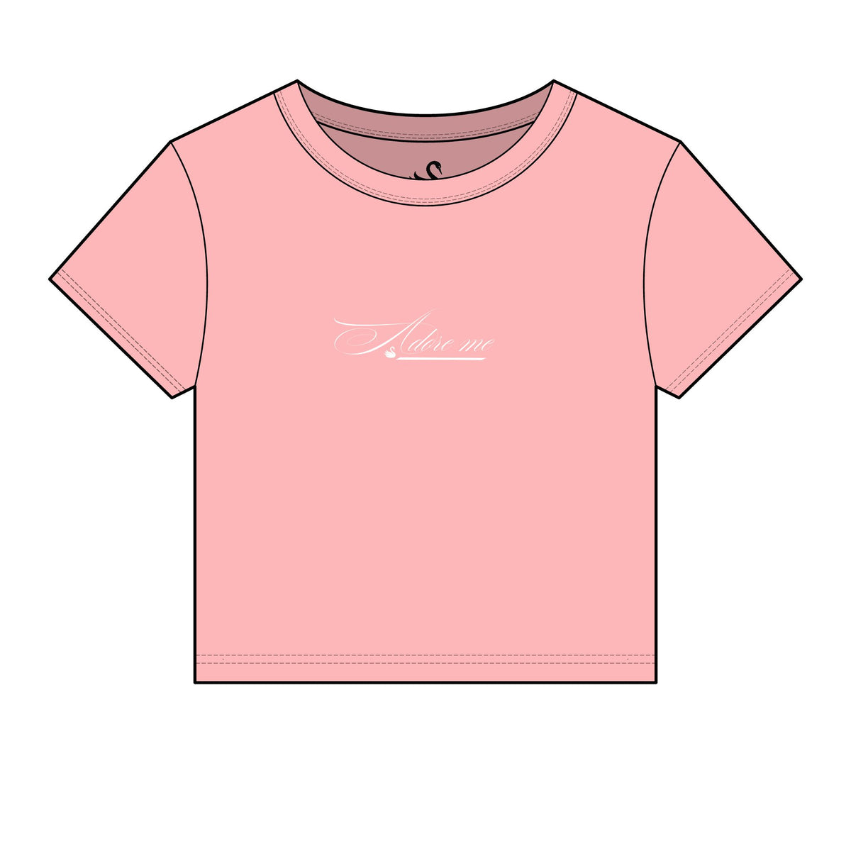 “Adore me” baby tee