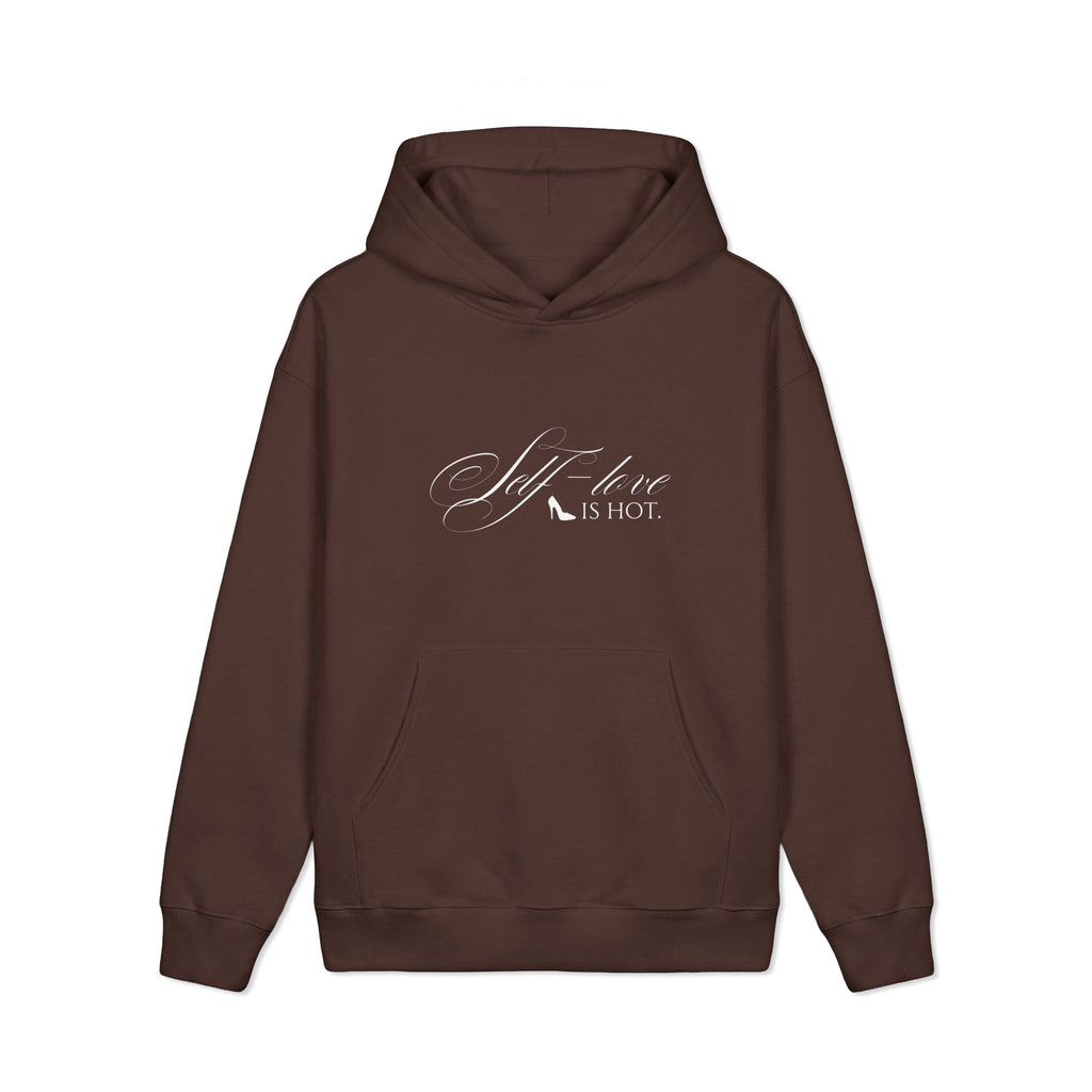 “Self-Love is Hot” fleece hoodie