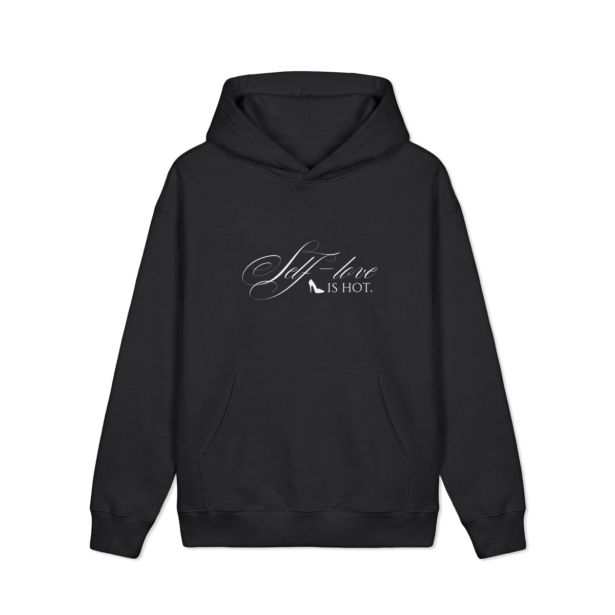 “Self-Love is Hot” fleece hoodie