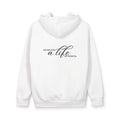 “She designed a life she deserved” Fleece Pullover Hoodie